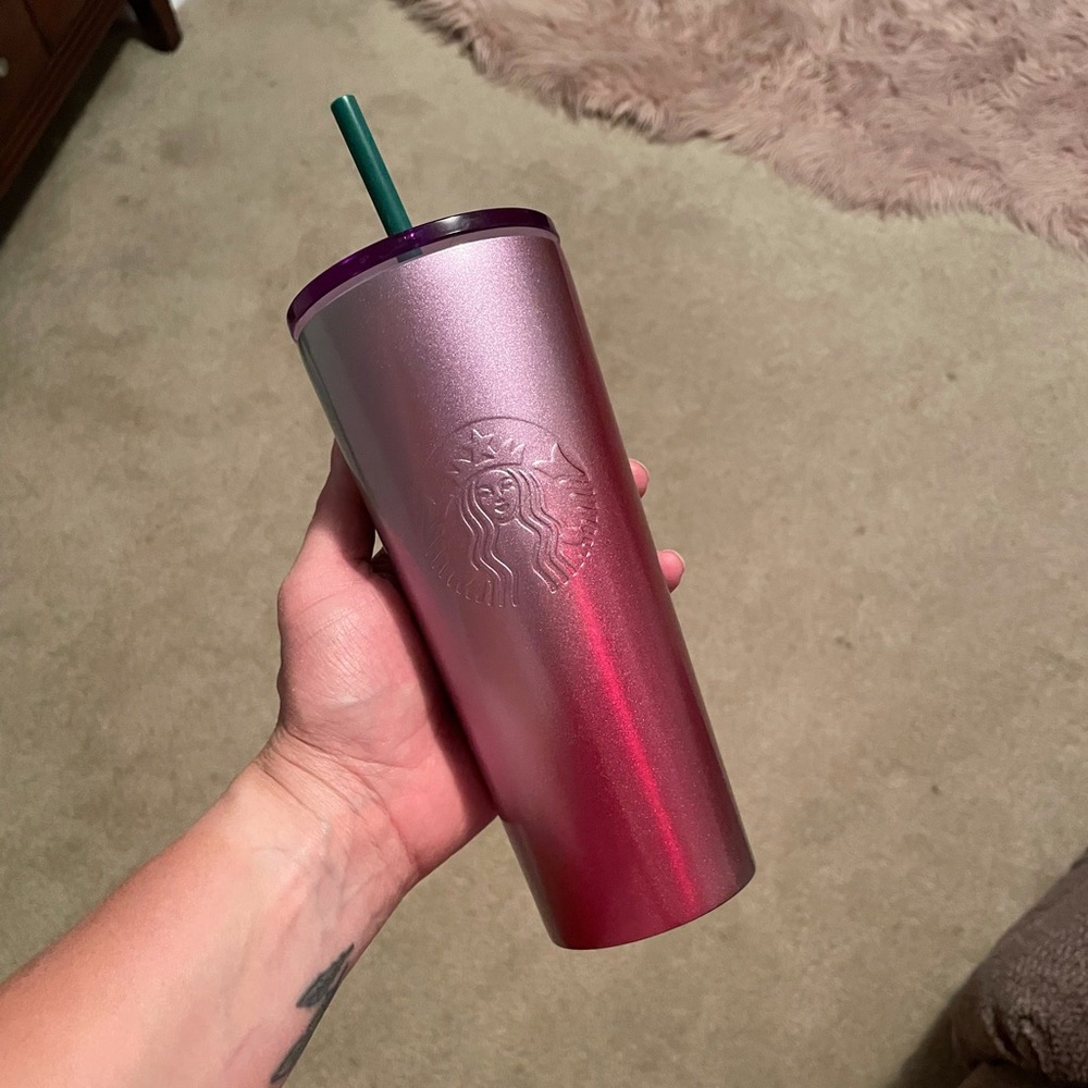 Stainless steel Starbucks tumbler